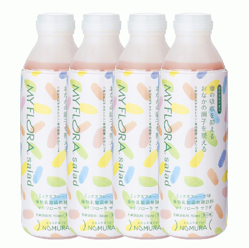 【定期購入】マイ・フローラ サラダ 700ml×4本セット